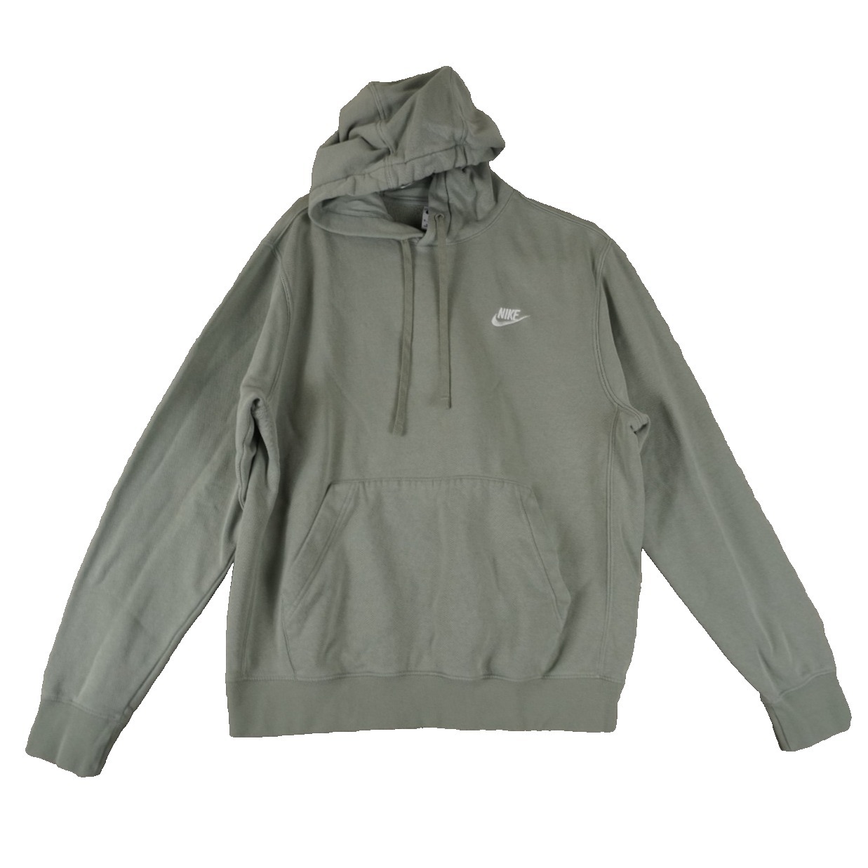 Nike Sportswear Men's Pastel Green Pullover Crewneck Hoodie Size Medium Cotton